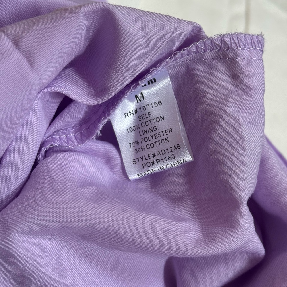 NWT Auruem Grosgrain Lavender midi Dress - Picture 8 of 8